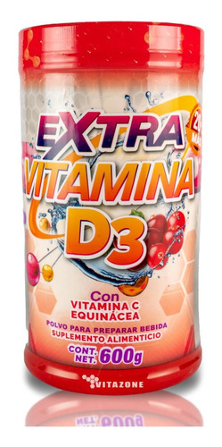 Vitamina D3 En Polvo Vitamina C 600 G Frutos Sanabi