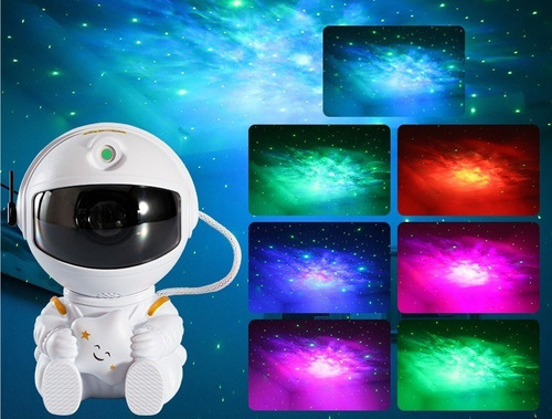 Imagen 4 de 8 de Proyector De Luz Nocturna Astronaut Nebula Galaxy Nuevo02