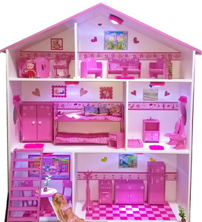 casa de madera para barbie mercadolibre