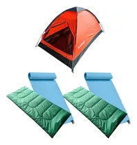 Comprar Set Camping 2 Personas Carpa + Bolsa De Dormir + Aislante