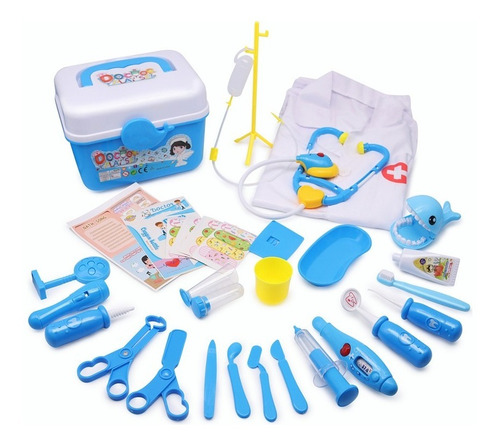 Set De Juguetes Medico Doctor De Niños Simulación, 31 Pzs