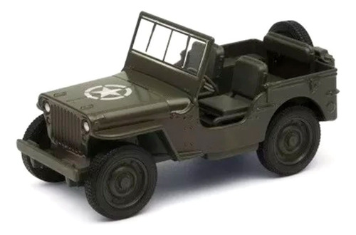 Jeep Willys Escala 1:36 Welly 43723