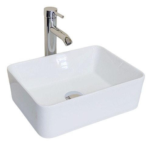 Arenci-pack Lavabo Mod. Montreal Sm - F1 Cromo 40x30x13 Cms.
