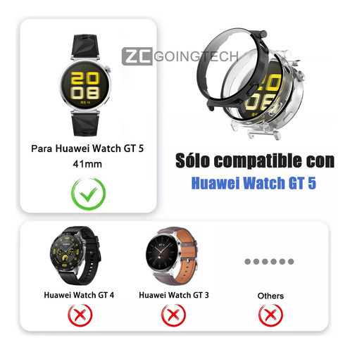 39%off 2pzs Funda Protector Case For Huawei Watch Gt 5 / Gt