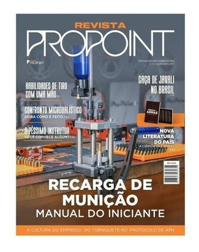 Imagem 1 de 1 de Revista Propoint Vol 1 Manual Básico De Recarga De Munição