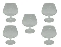 Comprar Set 5 Copas Cognac Cristal 10 Cm Alto