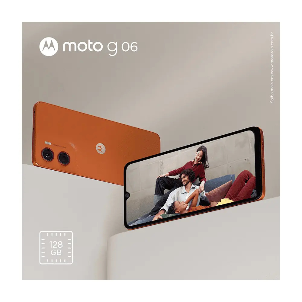 Smartphone Motorola Moto G06 128 GB 12 GB (4 GB Ram + 8 GB Ram Boost) E Camera 50mp Com Ai Bateria... 2
