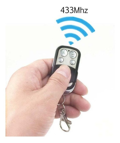 Imagen 4 de 6 de Control Remoto Clonador Rf433mhz Interruptor Inalámbrico