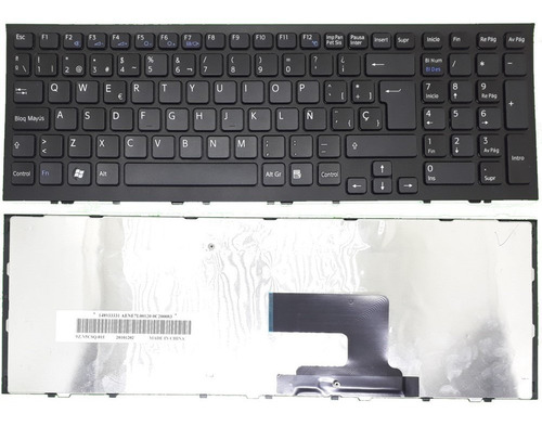 Teclado Para Sony Vaio Vpcee Vpc-ee Vpcee23el Vpcee27fl