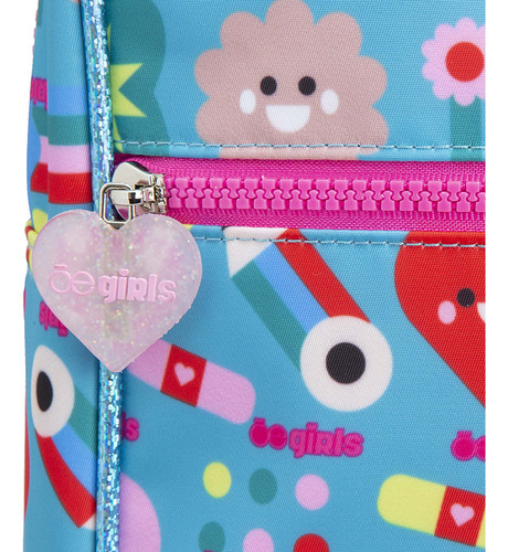 Bolsa Niñas Backpack Cloe Irafi Mediano Color Verde