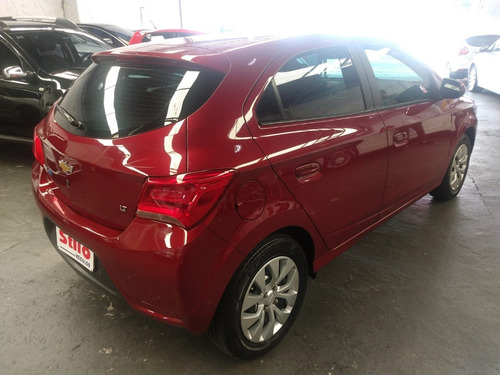 Onix Hatch Lt 1.4 Automatico Flex 8v 2018 Vermelho Un Dona !