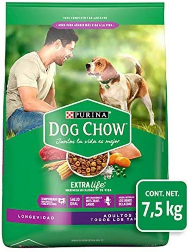 Alimento Seco Purina Dog Chow Longevidad Adultos 7+ 7.5 Kg