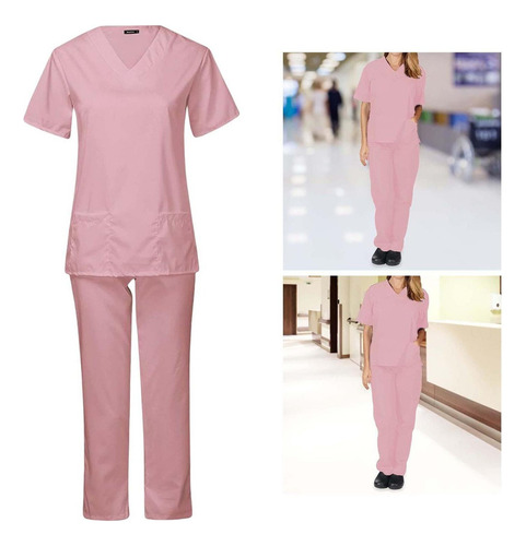 Uniforme De Enfermería Para Mujer, Conjunto De Pantalones