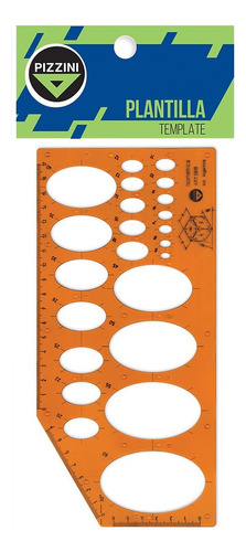 Plantilla Flexible Pizzini Circulos En Isometria Art 5818