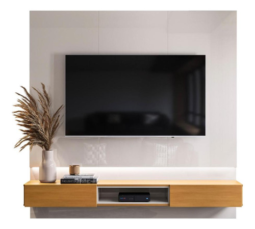 Painel 180x180 Tv Até 70 Pol Decoração Elegante Sala Quarto