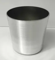 Comprar Recipientes, Macetas. Recipiente Para Velas De Aluminio