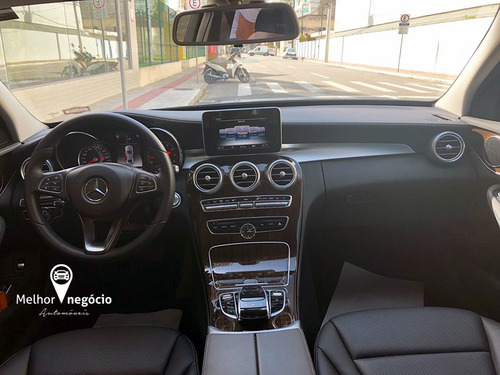 Mercedes-benz C-180 Exclus. Cgi 1.6 Tb Flex Aut. 2018 Cinza