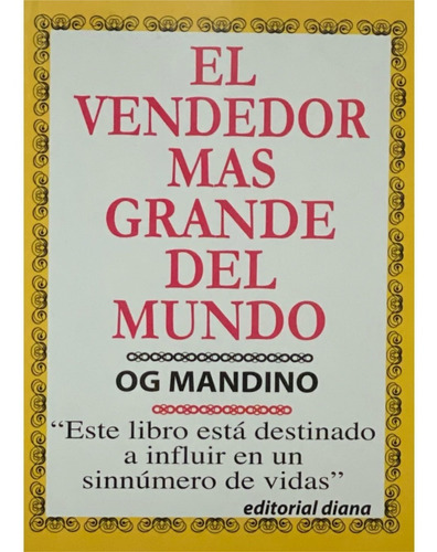 Libro El Vendedor Mas Grande Del Mundo De Og Mandino