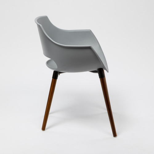 Imagen 3 de 7 de Silla De Comedor Frida Wood Diseño Rossi