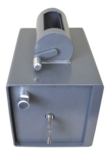 Caja fuerte Myt MT-215 con apertura color gris