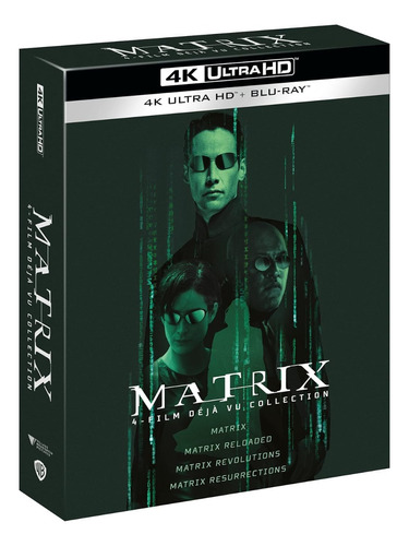 Matrix Coleccion 2160p Uhd 4xbd25 Hdr10 Dolby Visión Latino