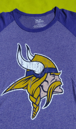 Playera Dama Nfl Minnesota Vikings Majestic Threads 2xl Uso (Usado)