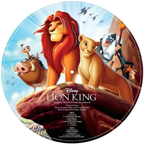 The Lion King El Rey Leon - Soundtrack - Lp Vinyl