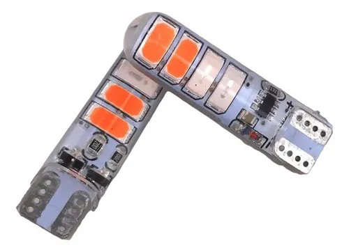 comprar Luces Led T10 8smd Estrobo Policial Azul\u002Frojo El Par