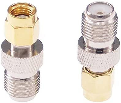 Conector Rfaha 5 Pzs Rp-sma Macho A F Hembra -dorado