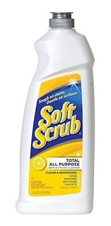 Soft Scrub Total Todos Los Baño De Propósito Y Limpiador De