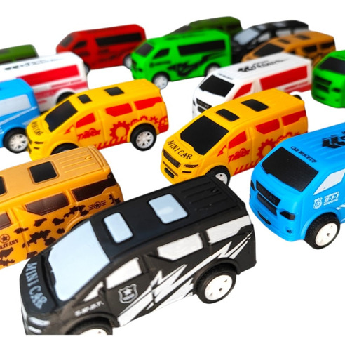 50 Carrinho Fricção P Kit Festa Lembrancinha Cor Sortido