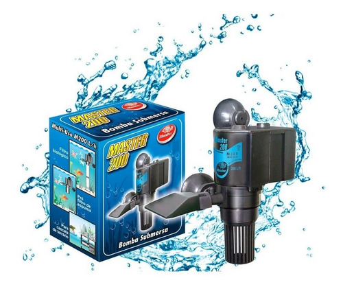Bomba Submersa 200l/h 220v 5w Master