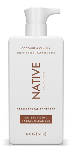 Native Jabón Limpiador Facial Hidratante Unisex Natural Vega