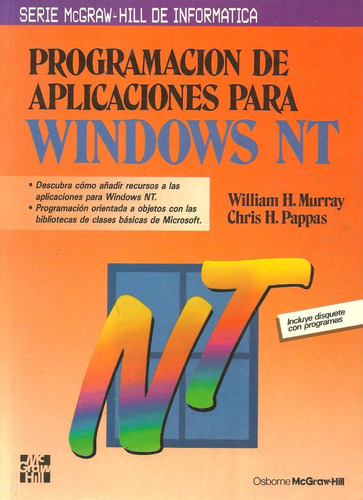 Libro Programación De Aplicaciones Para Windows Nt