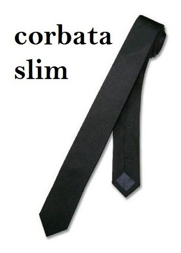 Corbata Slim Fit Hombre (4.5cm) Excelente