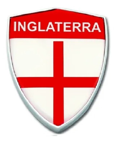 Emblema Escudo Da  Inglaterra Em Alto Relevo Universal