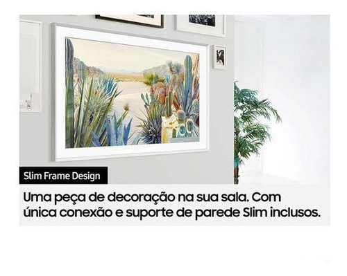 Imagem 4 de 9 de Smart Tv Samsung The Frame Qled 32 , Modo Arte, Design Slim