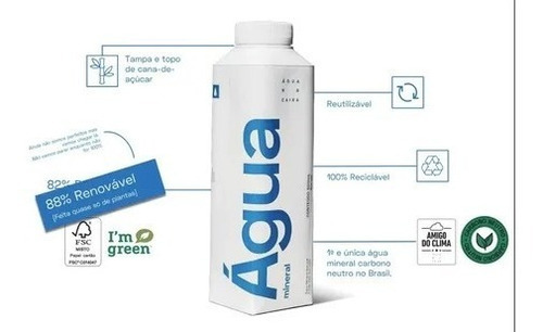 12 Garrafas 500ml Cada Água Mineral Na Caixa Sem Gás Top