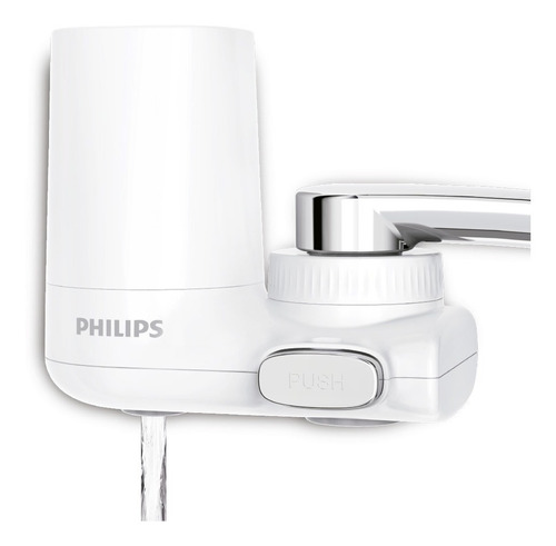 Purificador De Água Para Torneira Philips Awp3703 Cor Branco