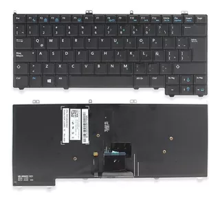 Teclado Dell Latitude E7440 E7420 E7240 E7420 Retroiluminado