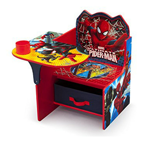 Silla Para Niños Delta Con Almacenamiento, Marvel Spider-man