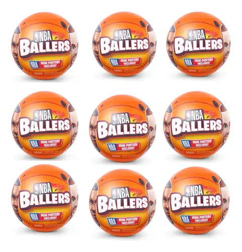 5 Surprise Boneco Nba Ballers Brands Colecionável Zuru | MercadoLivre