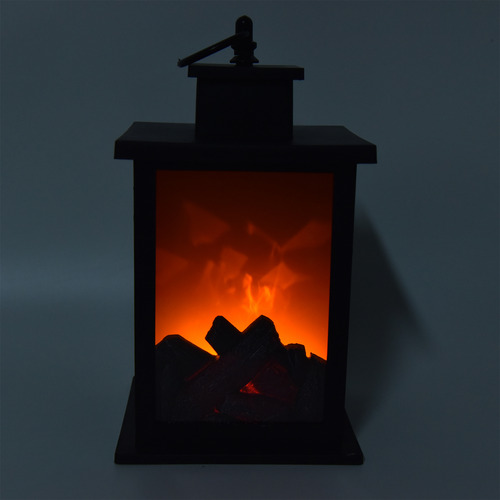 Farol Led Para Chimenea Que Imita El Efecto De Llama, Cálida
