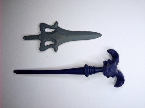 Espada De Poder He-man Báculo Skeletor Masters Universe Mini (Usado)