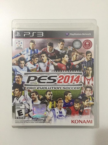 Juego Ps3 Pes 2014 Pro Evolution Soccer