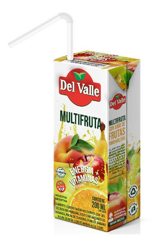 Jugo Multifruta Del Valle X 200ml