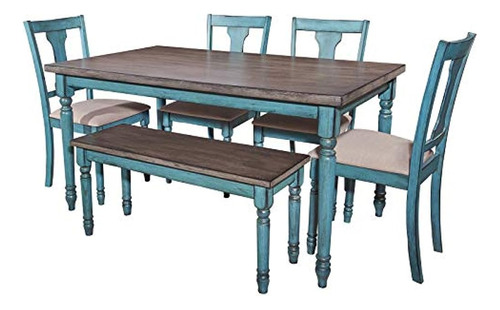 Banco De Comedor De Sauce Powell Furniture, Multicolor