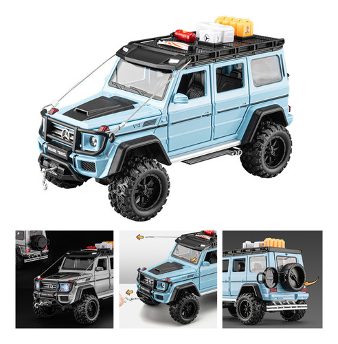 Benz G500 Modificado Brabus G550 4×4 Miniatura Metal Coche