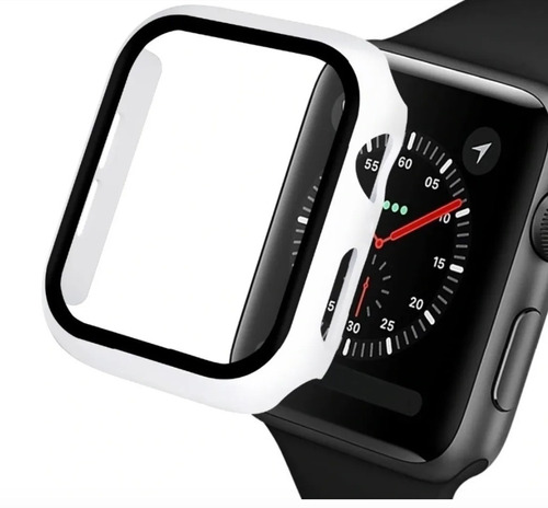 Capa Com Película Integrada Para Apple Watch 45mm - Cores