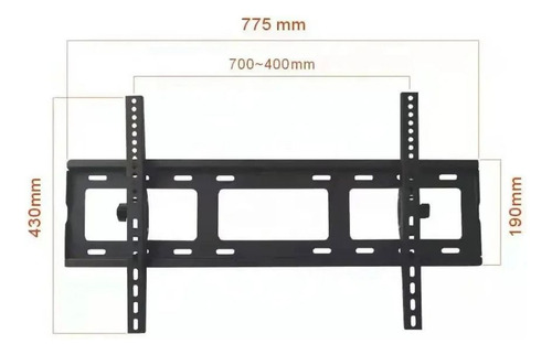 Soporte Fijo De Tv Pantalla Television De 50 A 110 Pulgadas